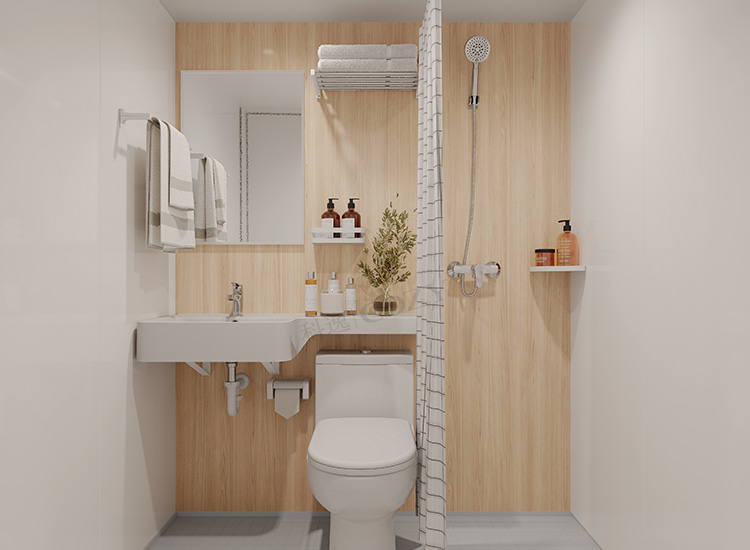Prefabricated bathroom pods small bathroom units all in one (BUL1116)