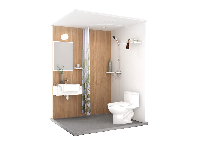 Prefab bathroom pods flat pack prefabricated bathroom pod (BUL1416)