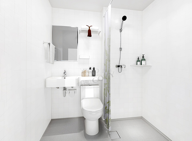 Prefabricated bathroom toilet pod bathroom units prefab (BUL1220)
