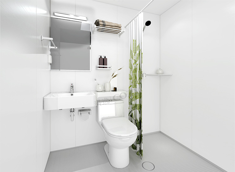 Prefabricated bathroom units and bathroom pods all in one (BUL1217)