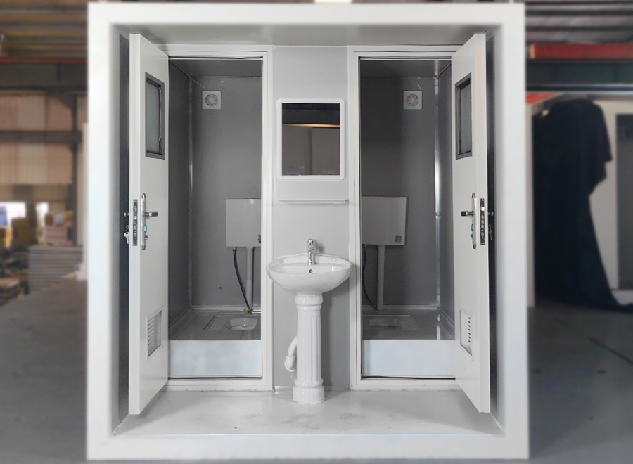 Factory mobile bathroom park public WC custom portable toilet outdoor toilets for sale