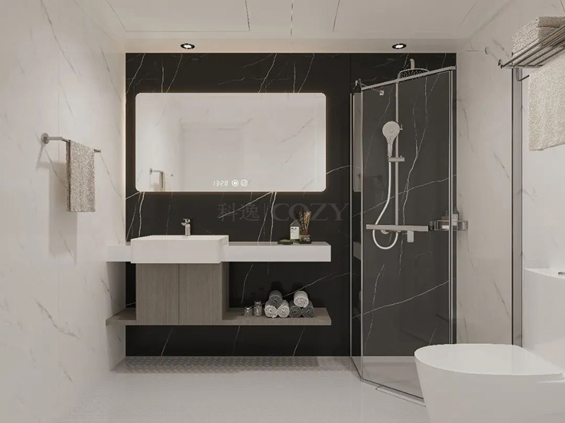 Prefabricated bathroom unit space opens a new experience of ideal life