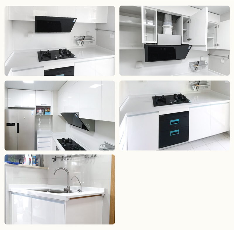 Case sharing | Kitchen before vs after