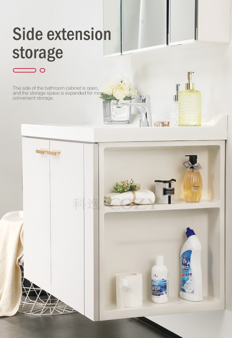 Hotel supplier cabinets ready made bathroom cabinet vanity