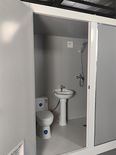 Multifunction double door portable toilet stable movable toilet outdoor use