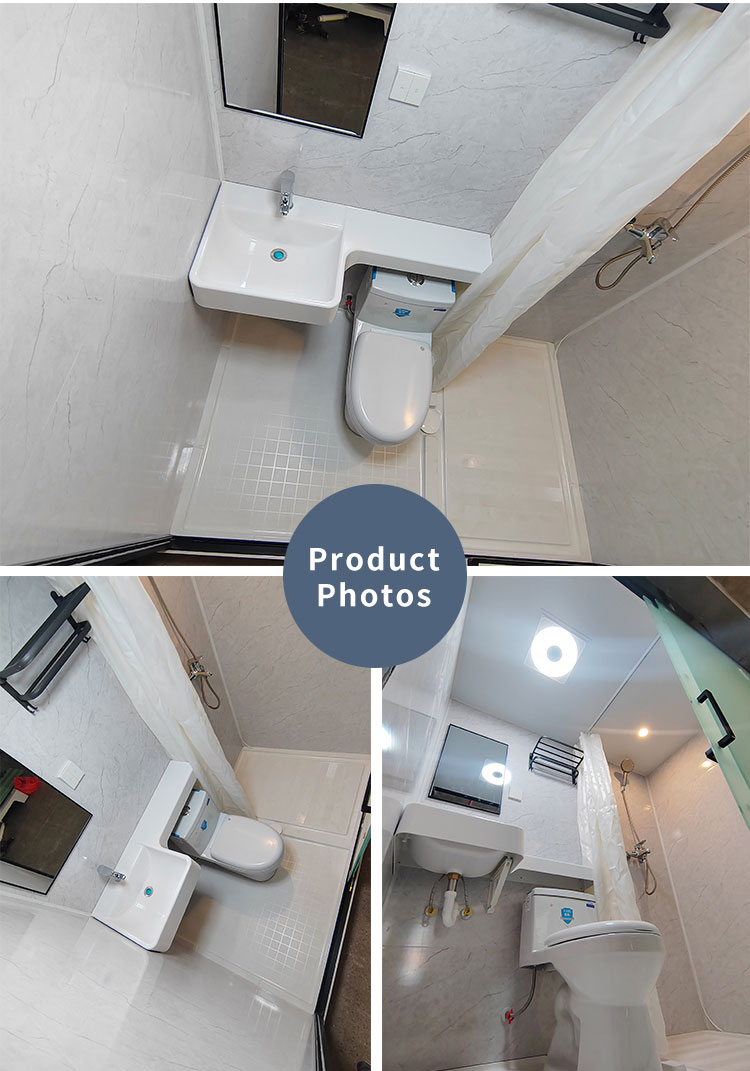 Fast installation engineering preferred bathroom unit modular toilet unit