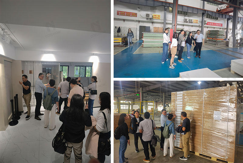 Philippine customers visit Xiangcheng factory