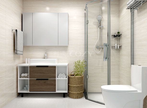 Quick construction easy installation prefab bathroom pod modular unit (BUJ1624Z)