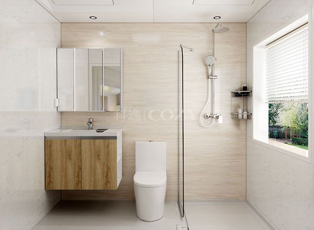 Fast installation prefab bathroom and toilet prefabricated bathroom pod (BUJ1624F)