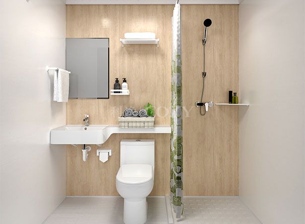 High quality home use low price ready made bathroom pods (BUL1420)