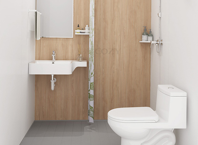 Prefab bathroom pods flat pack prefabricated bathroom pod (BUL1416)