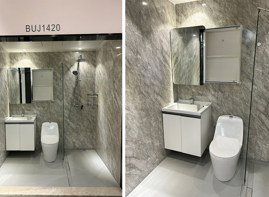 Factory sale new style prefab bathroom unit ready made prefabricated bathroom pod(BUJ1420)