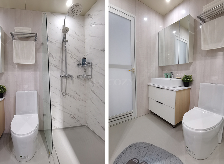 Wholesale modular bathroom prefab bathroom unit (BUJ1424)