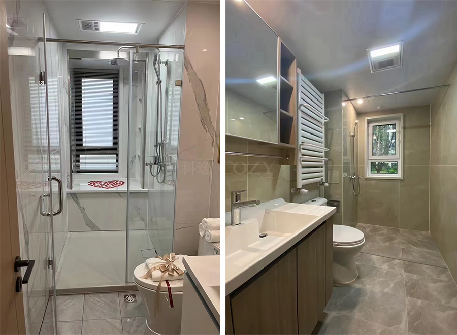 Fast installation all in one prefab bathroom unit with shower and toilet for real estate (BUJ1622)