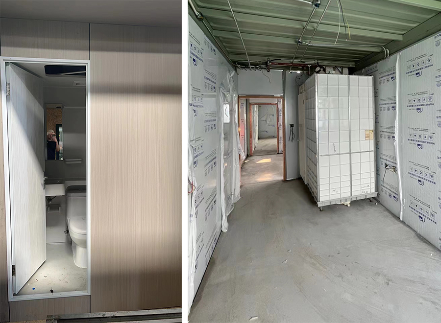 Prefabricated bathroom pods small bathroom units all in one (BUL1116)