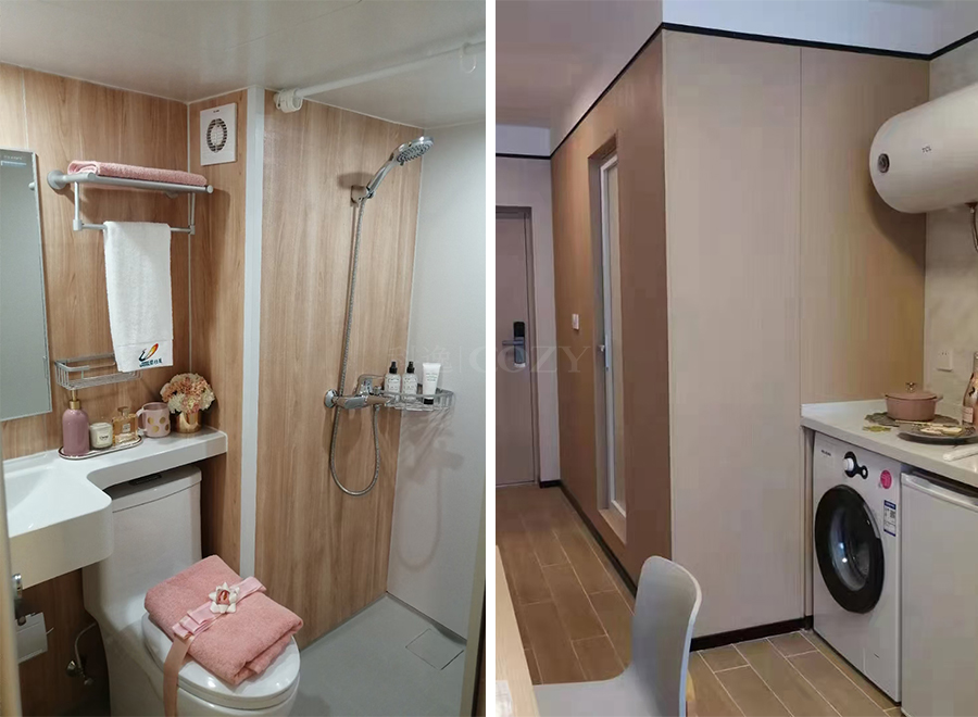 Prefabricated bathroom toilet pod bathroom units prefab (BUL1220)