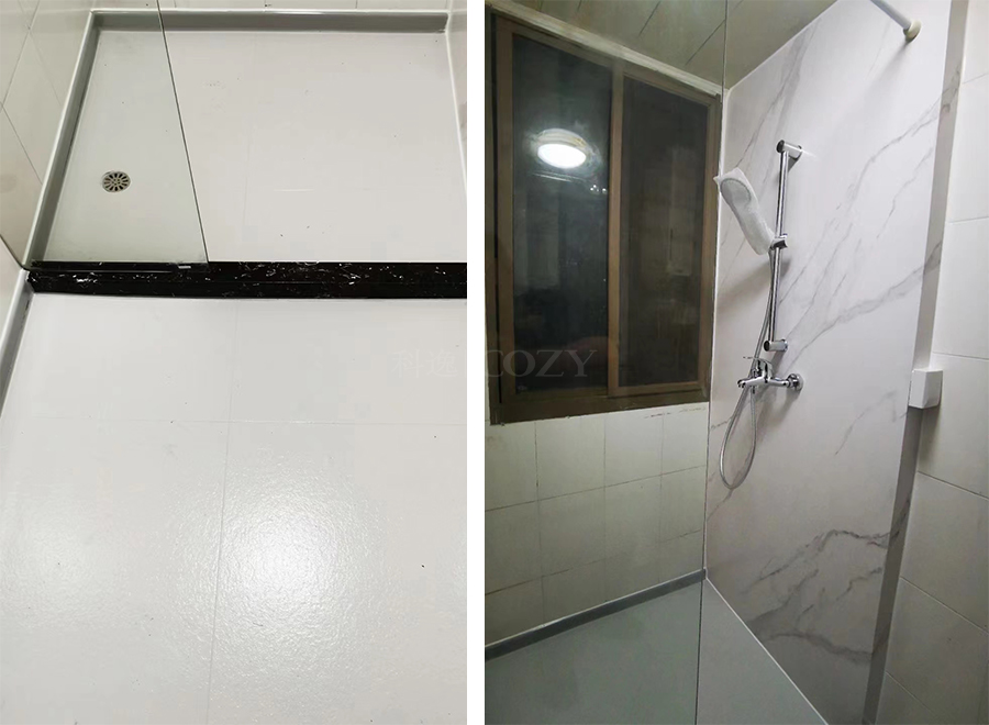 SMC mold bathroom pods all in one prefabricated bathroom unit(BUH1216)