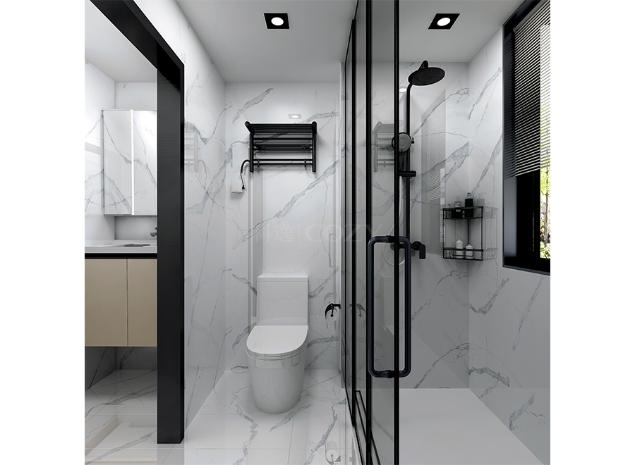 Integrated luxury design prefabricated bathroom modular prefab bathroom pod(BUX1418)