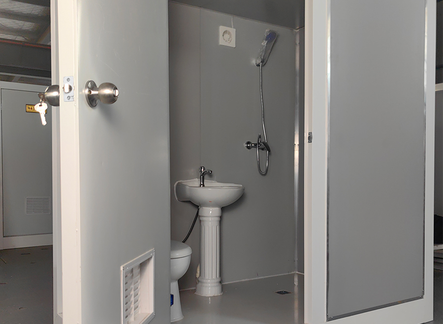 Multifunction double door portable toilet stable movable toilet outdoor use