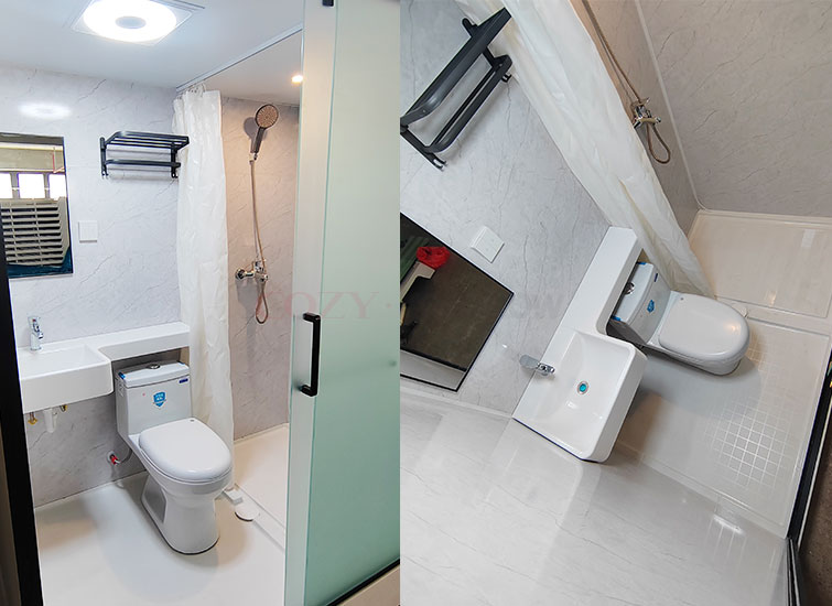 Fast installation engineering preferred bathroom unit modular toilet unit