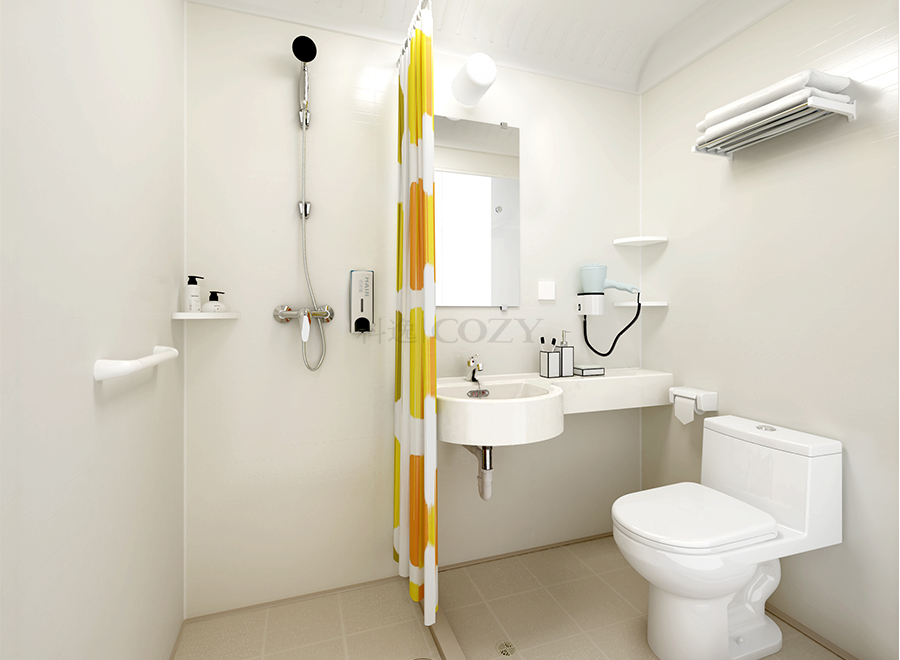 Prefab bathroom unit all In one bathroom units(BUL1020 jinjiang)