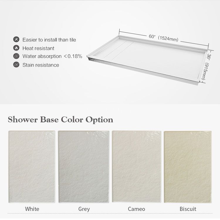 Shower Base 3660