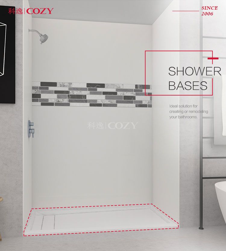 Shower Base 3660